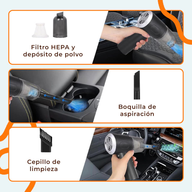 Aspiradora Inalàmbrica Ideal Para Tu Hogar, Vehículo.